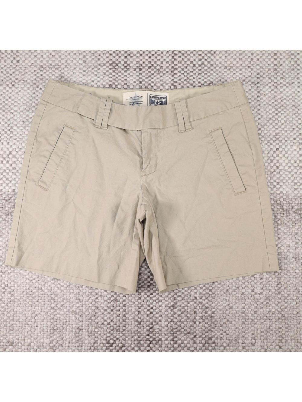 Converse Women's Casual Beige Shorts Size 6